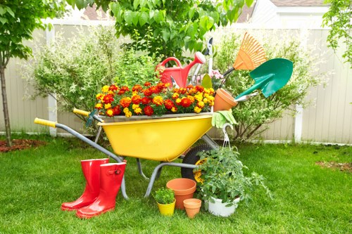 Risk assessment carried out before gardening work begins