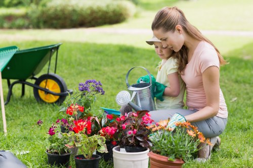 Professional garden maintenance in Longlands for healthy lawns and shrubs